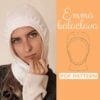 Model wearing a Balaclava Ski Mask made from a Sewing Pattern