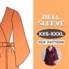 Add on Bell Sleeve Sewing Pattern
