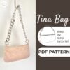 Clutch made from a Sewing Pattern