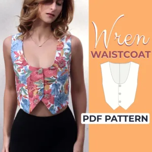 Cropped Waistcoat Sewing Pattern