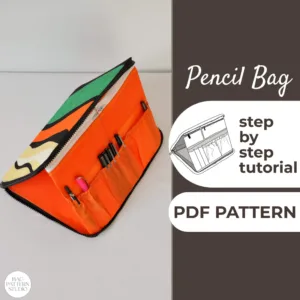 Pencil Case made from a Sewing Pattern