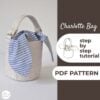 Bucket Bag made from a Sewing Pattern