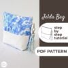 Zipper Pouch made from a Sewing Pattern