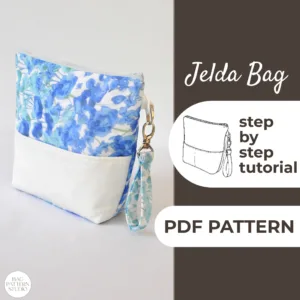 Zipper Pouch made from a Sewing Pattern