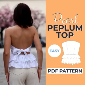 Peplum Top Sewing Pattern