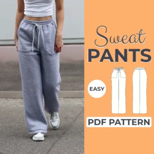 Sweatpants Sewing Pattern