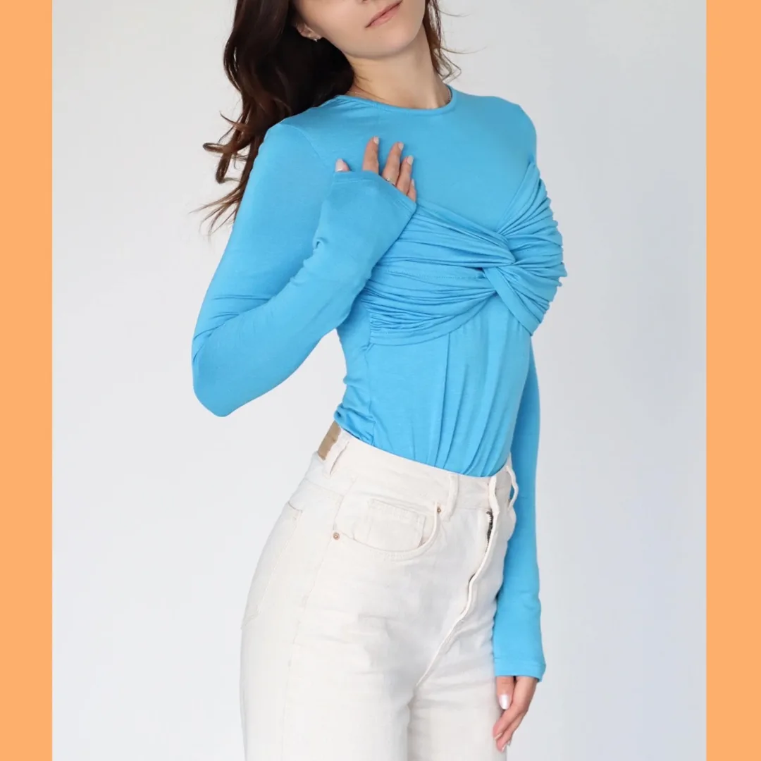 Twist Front Top Pattern