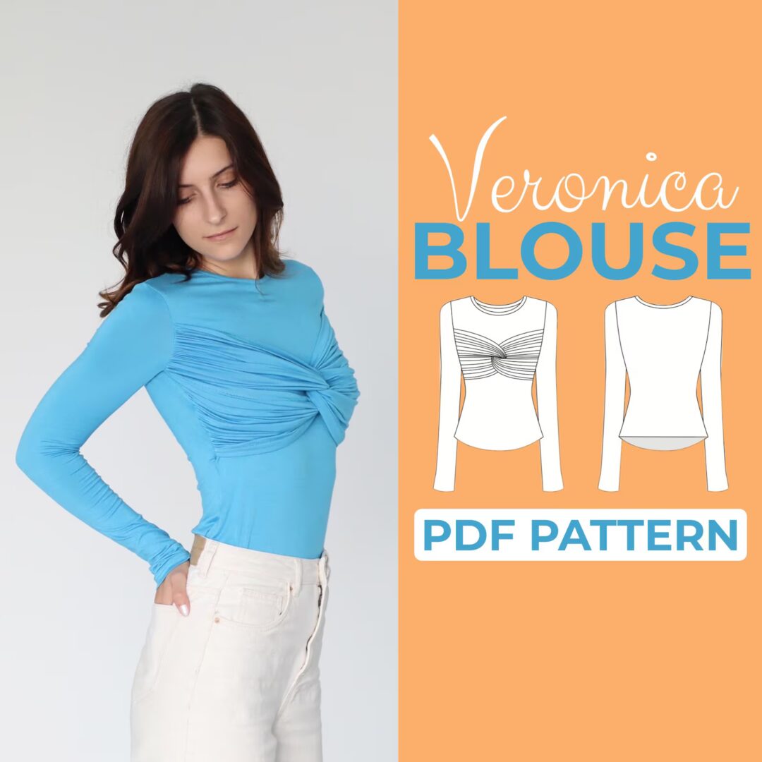 Twist Front Top Pattern