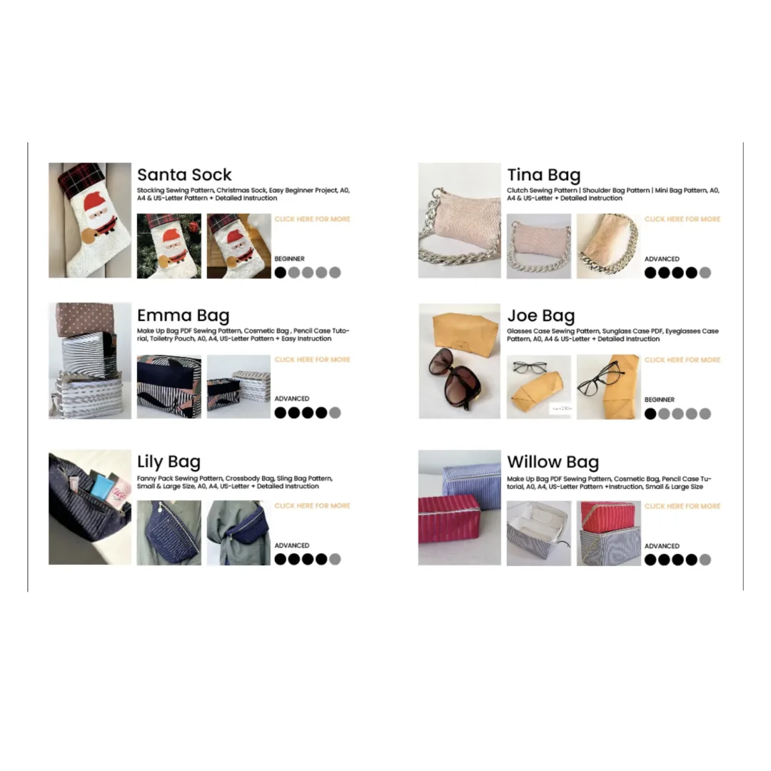 Bag Pattern Bundle | All 80+ BagPatternStudio Sewing Patterns