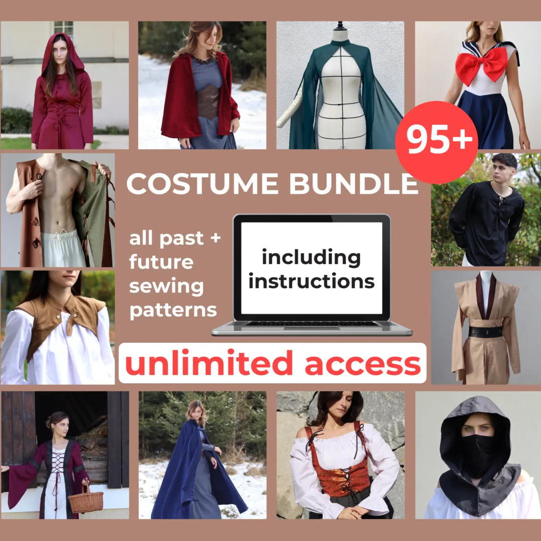 Costume Pattern Bundle | 95+ Costume Pattern Studio Patterns