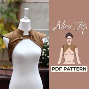 Steampunk Bolero Sewing Pattern