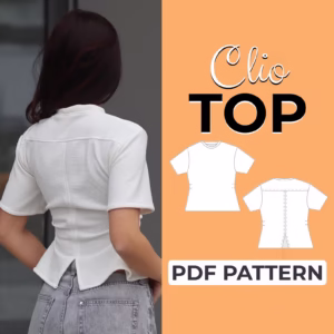 Cinched Waist Top Sewing Pattern