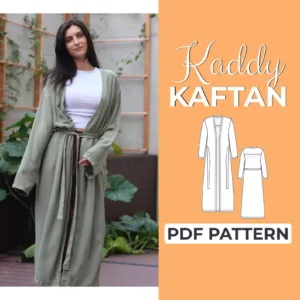 Long Duster Cardigan Sewing Pattern