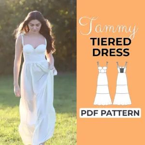 Flowy Maxi Dress Sewing Pattern