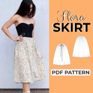 A-Line Midi Skirt Sewing Pattern