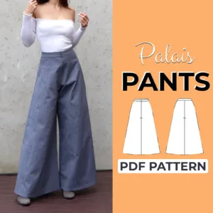 Long Trousers Sewing Pattern