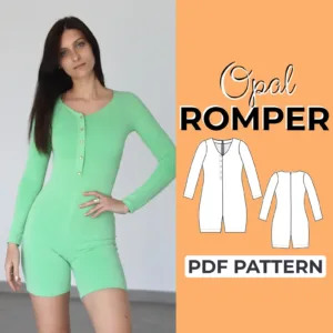 Bodycon Jumpsuit Sewing Pattern