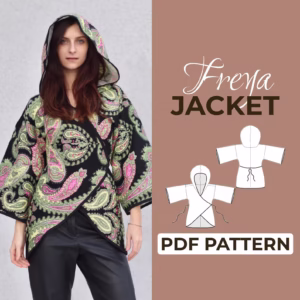 Boho Hooded Kimono Sewing Pattern