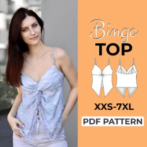 Lace Camisole Top Sewing Pattern