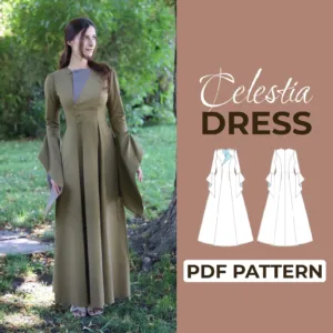 Medieval Fantasy Dress Sewing Pattern