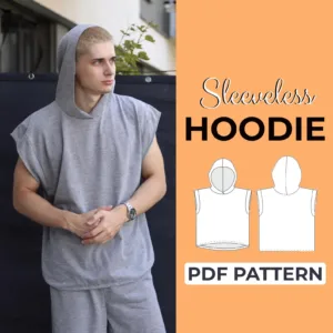 Hooded Tank Top Sewing Pattern