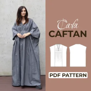 Kaftan Maxi Dress Sewing Pattern