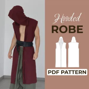 Hooded Cloak Sewing Pattern