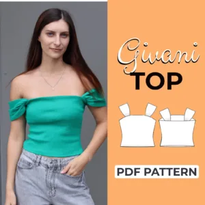 Short Sleeve Off Shoulder Top Pattern