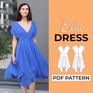 Flared Dress Sewing Pattern