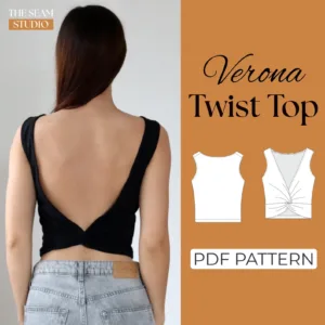Twist Back Top Sewing Pattern