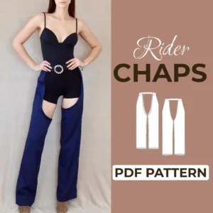 Cut Out Pants Sewing Pattern
