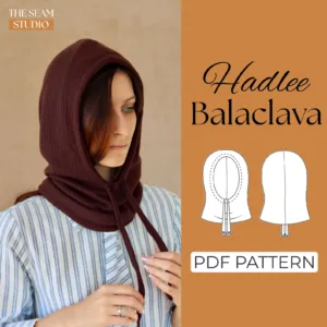 Hooded Scarf Balaclava Sewing Pattern