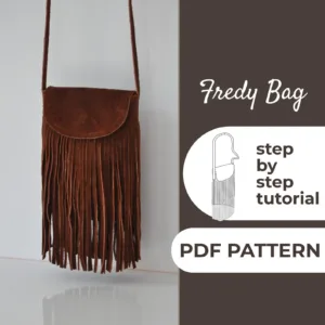 Boho Fringe Crossbody Bag Sewing Pattern