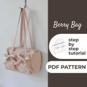 Bow Shoulder Bag Sewing Pattern