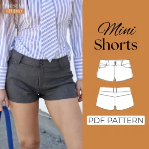 Micro Mini Shorts Sewing Pattern