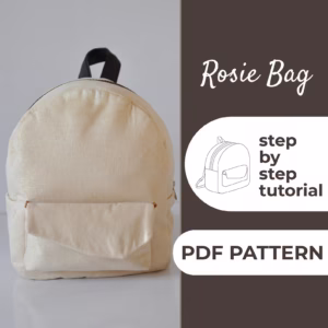Zipper Backpack Sewing Pattern