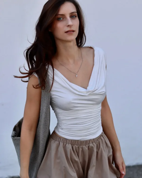 Cowl Neck Top Sewing Pattern