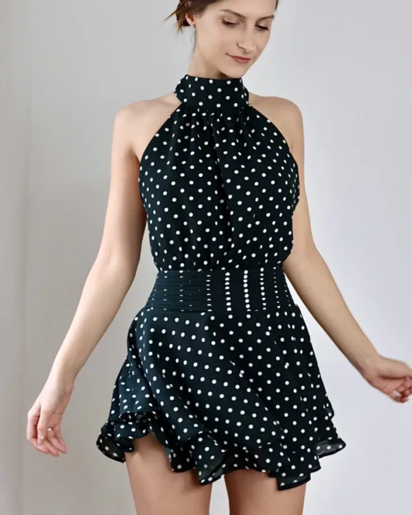 Halter Mini Dress Sewing Pattern