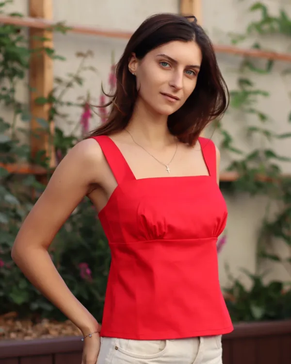 Square Neck Babydoll Top Pattern