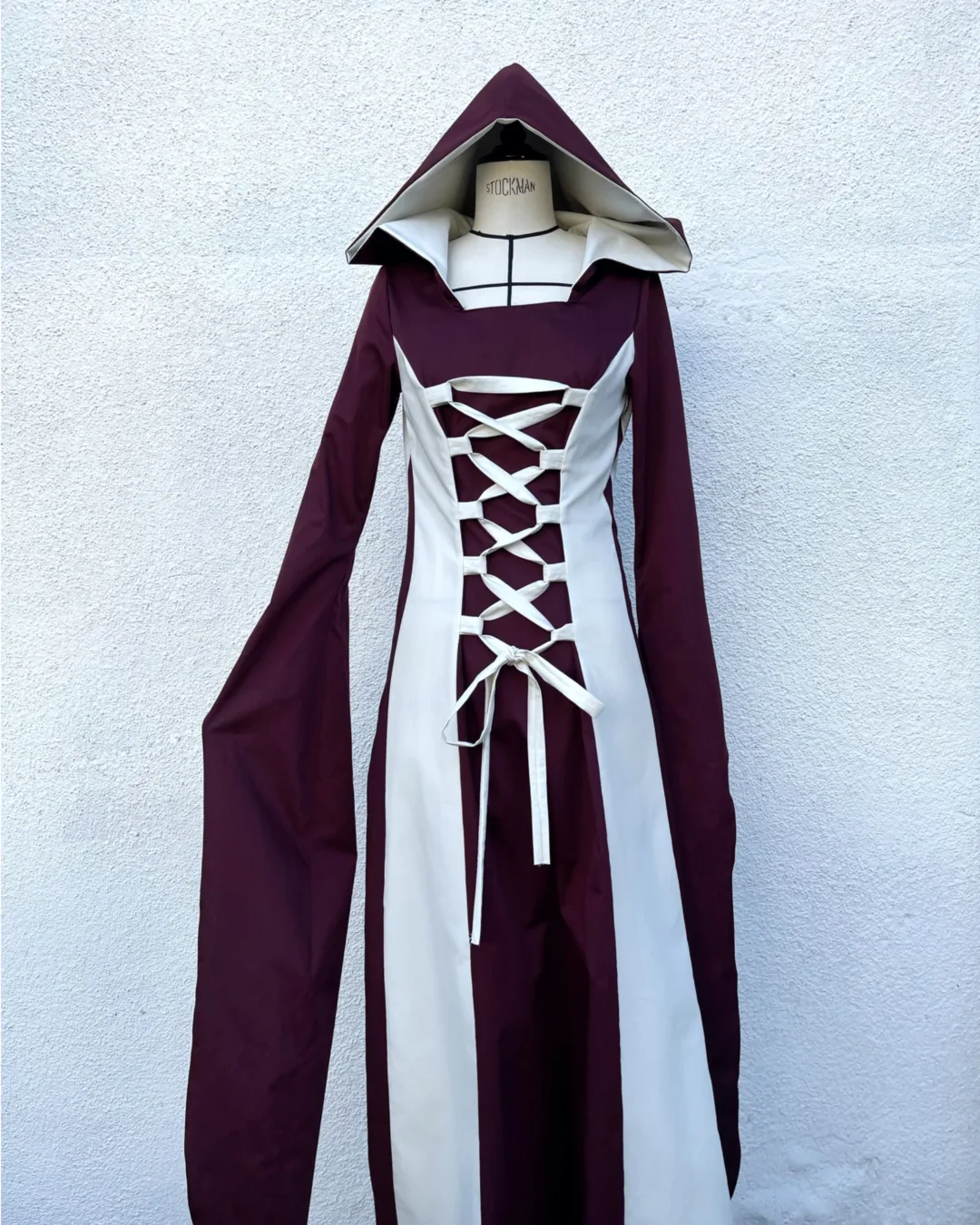 Hooded Medieval Dress Pattern