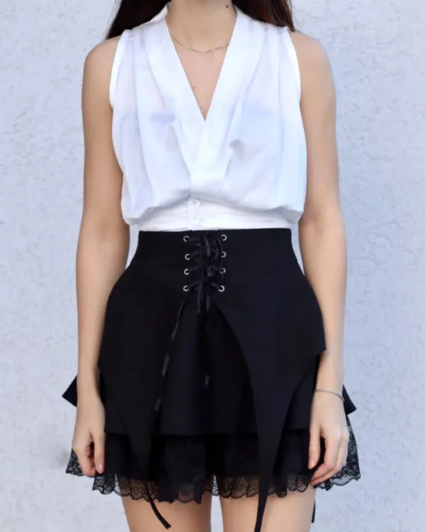 High Waist Corset Skirt Pattern