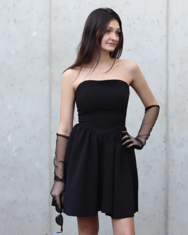 Strapless Mini Dress Sewing Pattern