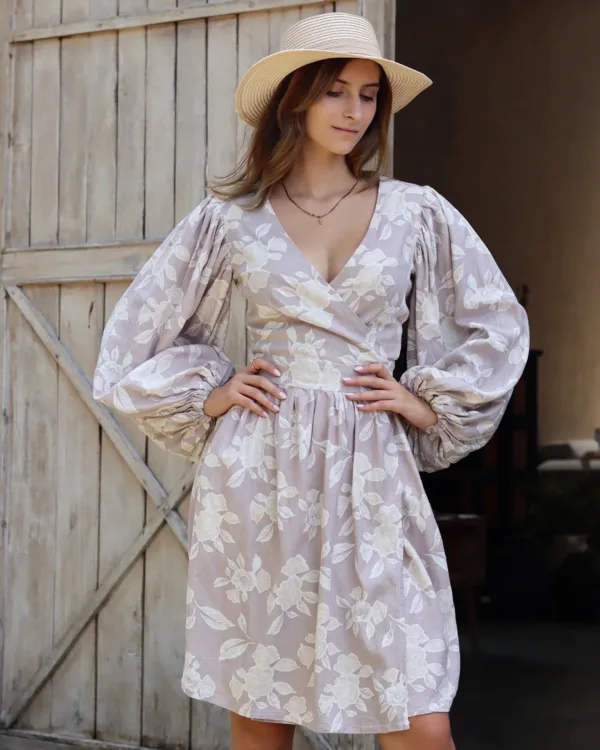 Bishop Sleeves Sewing Pattern | Add-on & Puff Sleeve