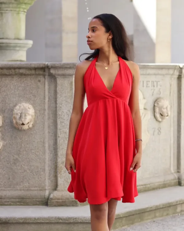 Halter Midi Dress Sewing Pattern