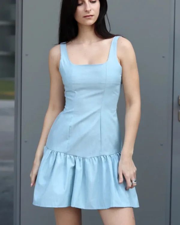 Square Neck Sundress Sewing Pattern