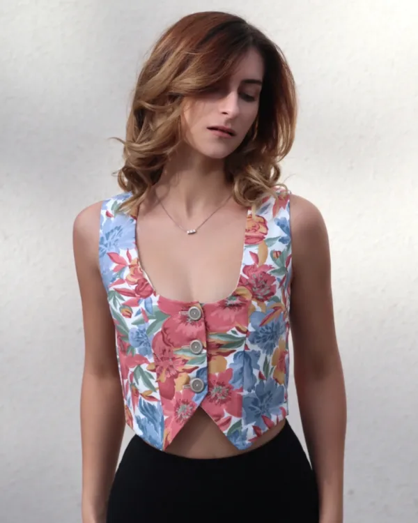 Cropped Waistcoat Sewing Pattern