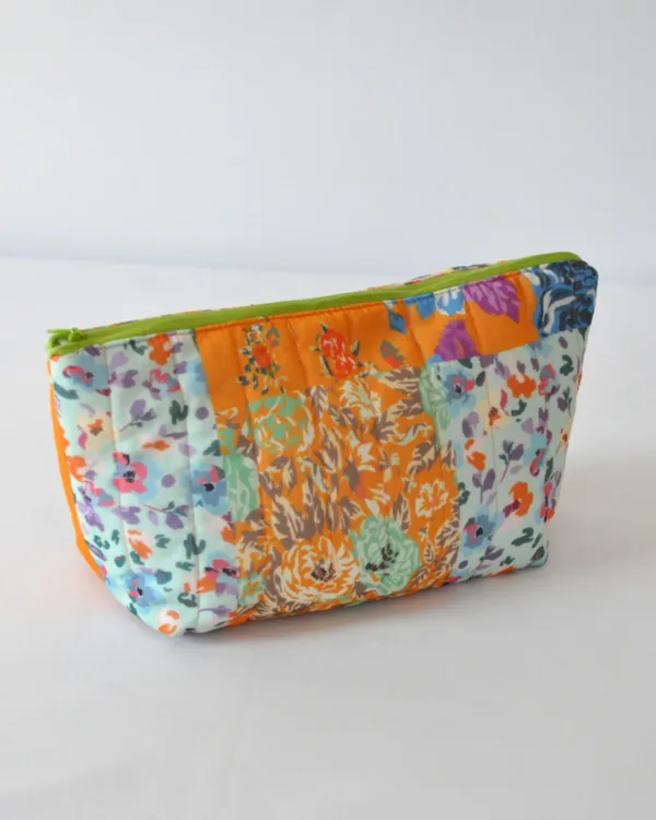Quilted Zipper Pouch Sewing Pattern