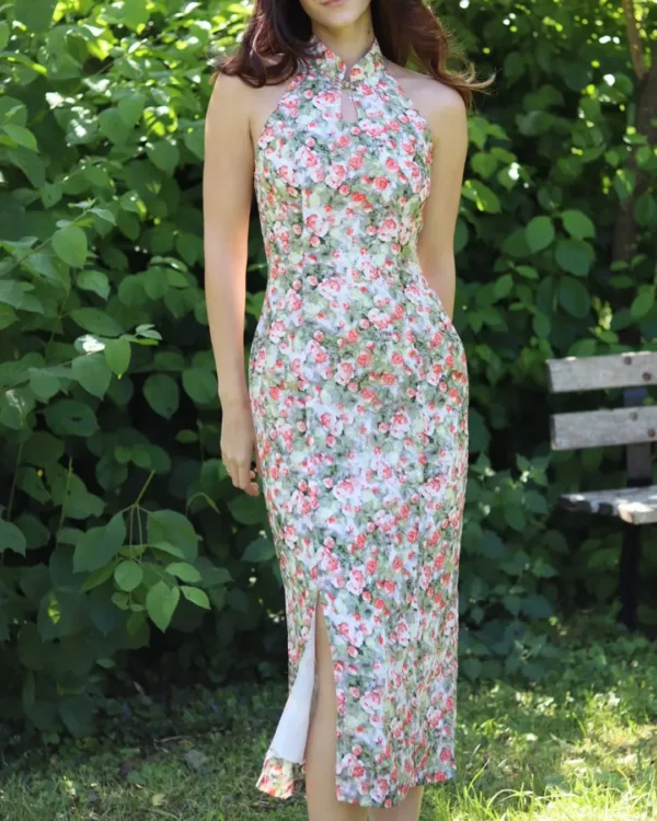 High Neck Dress Sewing Pattern