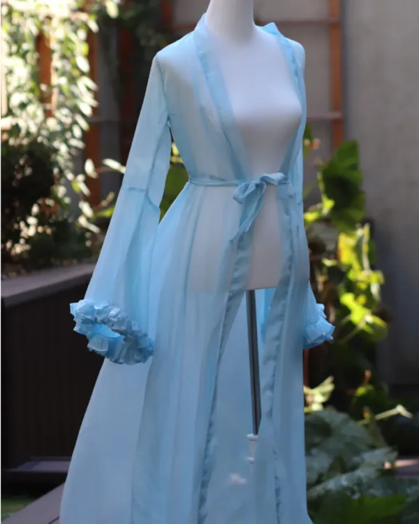 Sheer Lace Robe Pattern