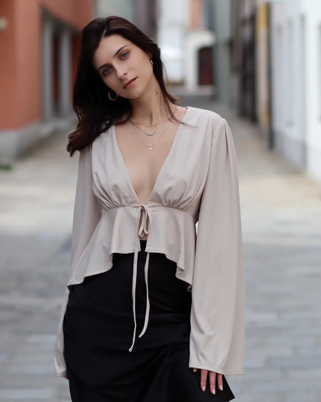 Front Tie Blouse Sewing Pattern